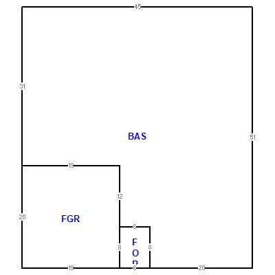 Building layout (traversing data) of this property
