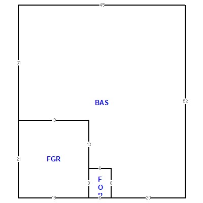 Building layout (traversing data) of this property