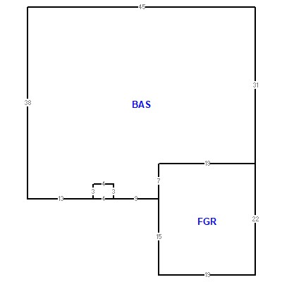 Building layout (traversing data) of this property
