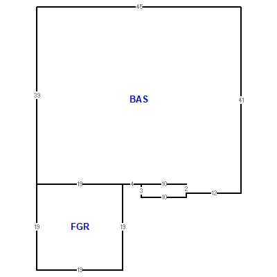 Building layout (traversing data) of this property
