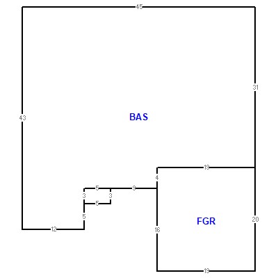 Building layout (traversing data) of this property