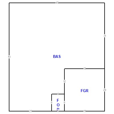 Building layout (traversing data) of this property