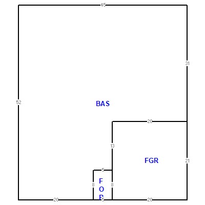 Building layout (traversing data) of this property