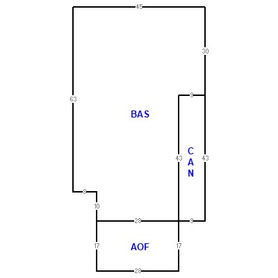 Building layout (traversing data) of this property