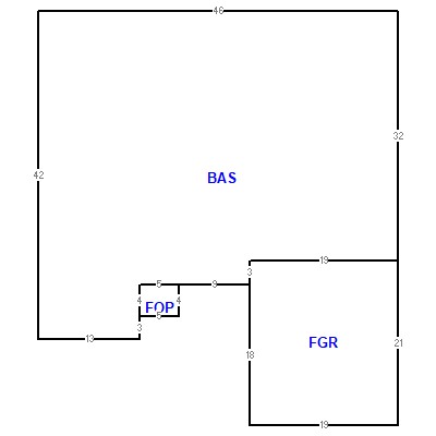 Building layout (traversing data) of this property