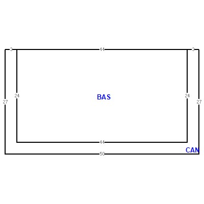 Building layout (traversing data) of this property