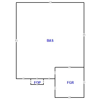 Building layout (traversing data) of this property