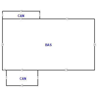 Building layout (traversing data) of this property