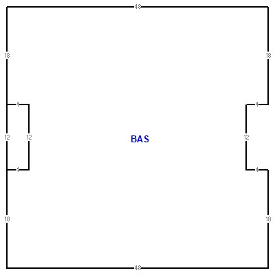 Building layout (traversing data) of this property