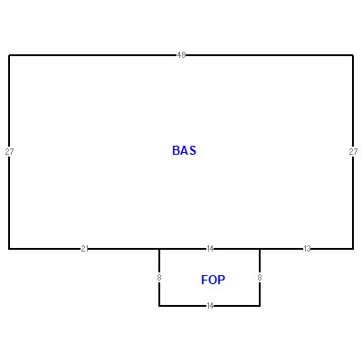 Building layout (traversing data) of this property