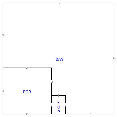 Building layout (traversing data) of this property