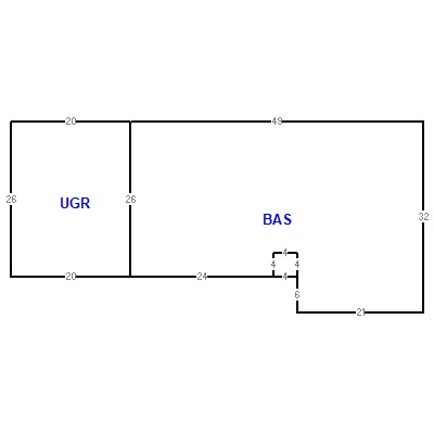Building layout (traversing data) of this property