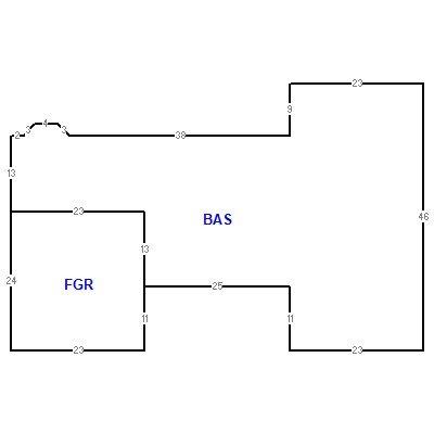 Building layout (traversing data) of this property