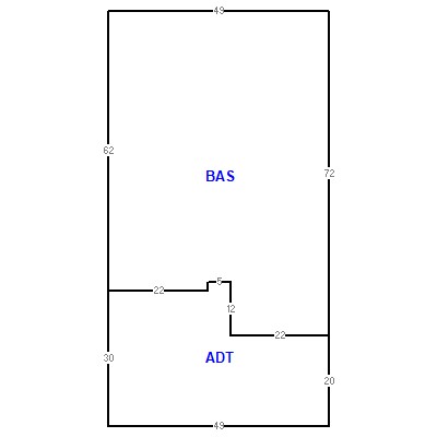 Building layout (traversing data) of this property