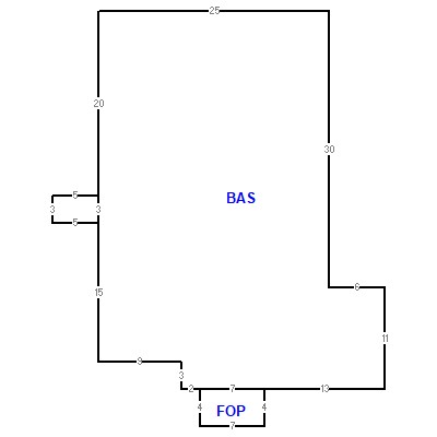 Building layout (traversing data) of this property