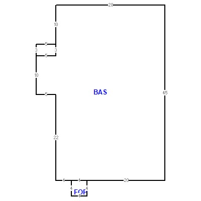Building layout (traversing data) of this property