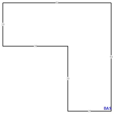 Building layout (traversing data) of this property