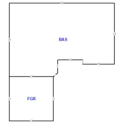 Building layout (traversing data) of this property