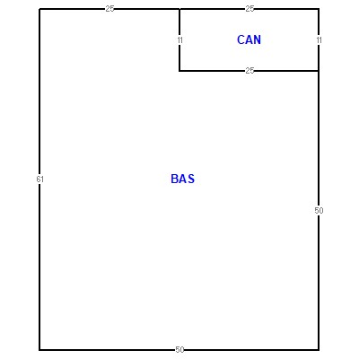 Building layout (traversing data) of this property