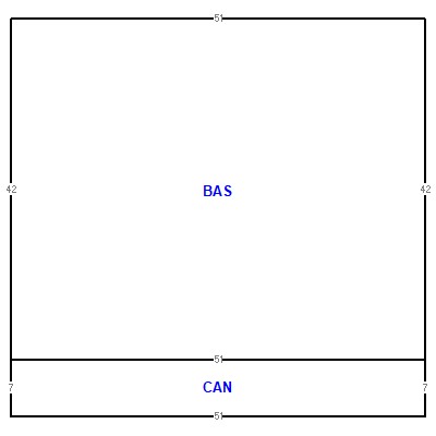 Building layout (traversing data) of this property