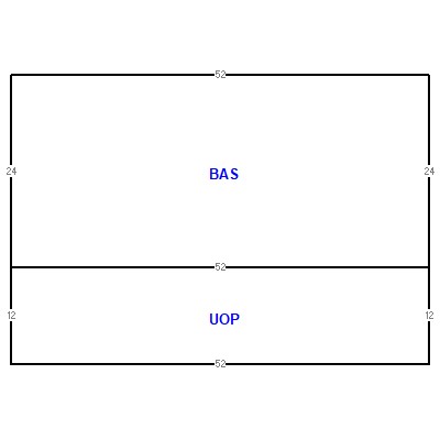 Building layout (traversing data) of this property