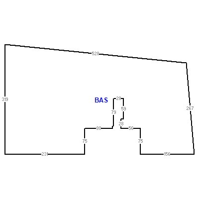 Building layout (traversing data) of this property