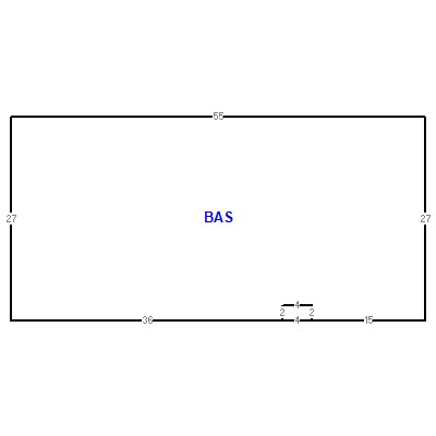 Building layout (traversing data) of this property