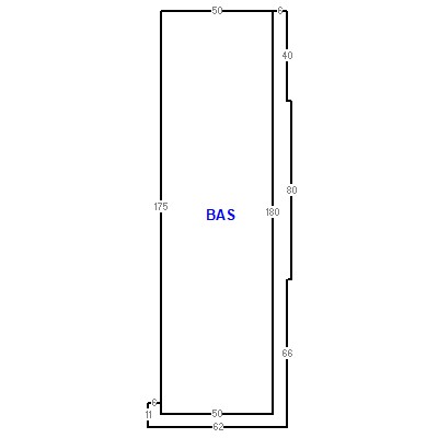 Building layout (traversing data) of this property