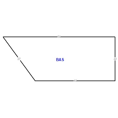 Building layout (traversing data) of this property