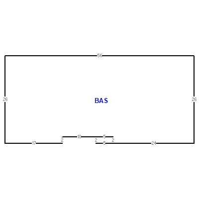 Building layout (traversing data) of this property