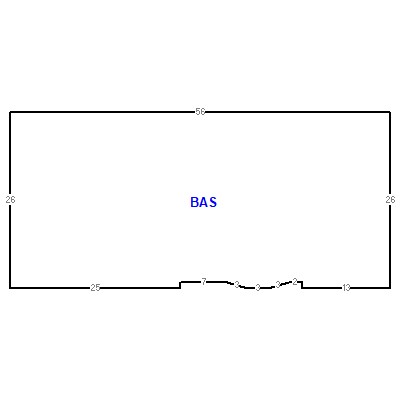 Building layout (traversing data) of this property