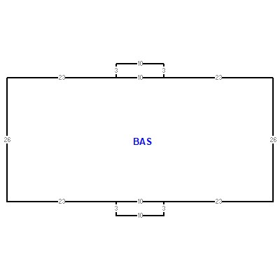 Building layout (traversing data) of this property