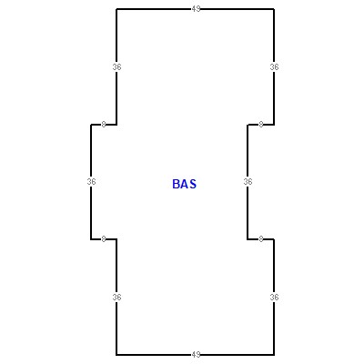 Building layout (traversing data) of this property