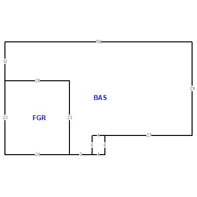 Building layout (traversing data) of this property