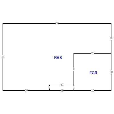 Building layout (traversing data) of this property