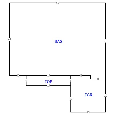 Building layout (traversing data) of this property