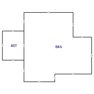 Building layout (traversing data) of this property