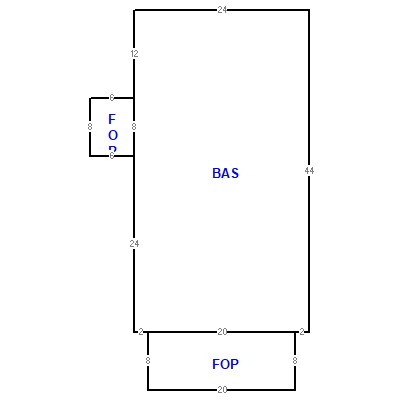 Building layout (traversing data) of this property