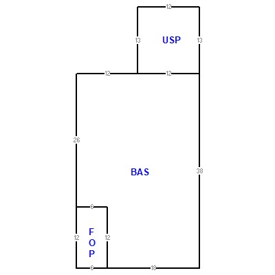 Building layout (traversing data) of this property