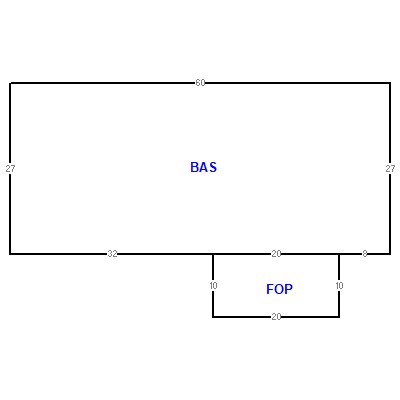 Building layout (traversing data) of this property