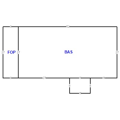 Building layout (traversing data) of this property
