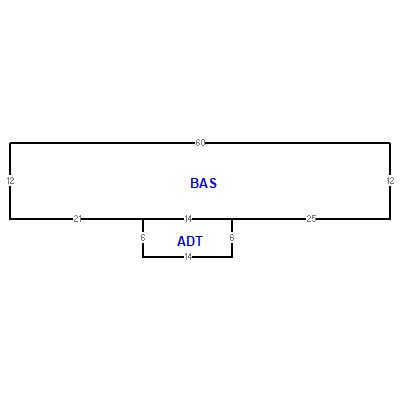 Building layout (traversing data) of this property