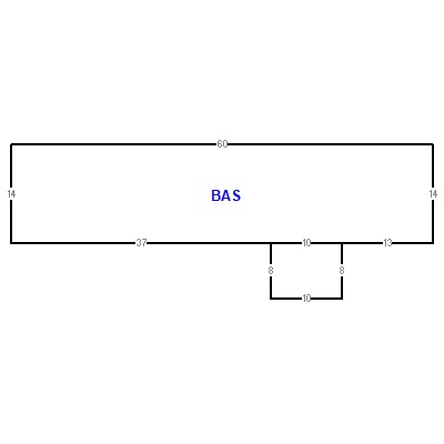 Building layout (traversing data) of this property