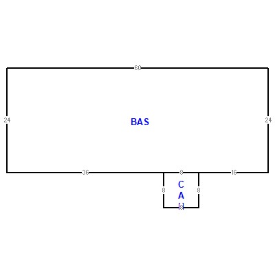 Building layout (traversing data) of this property