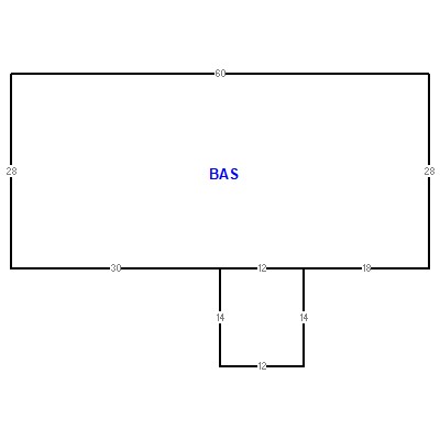 Building layout (traversing data) of this property