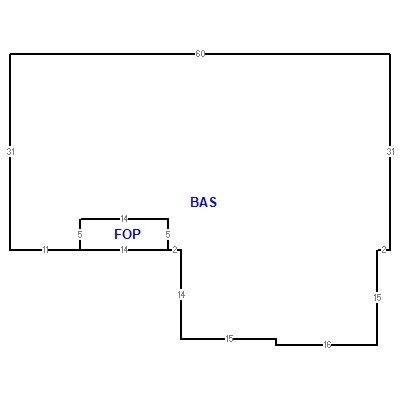 Building layout (traversing data) of this property