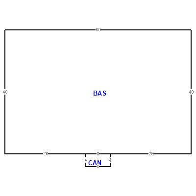 Building layout (traversing data) of this property