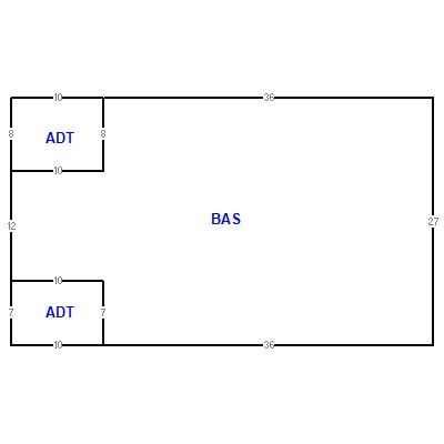 Building layout (traversing data) of this property