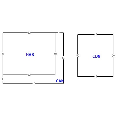 Building layout (traversing data) of this property