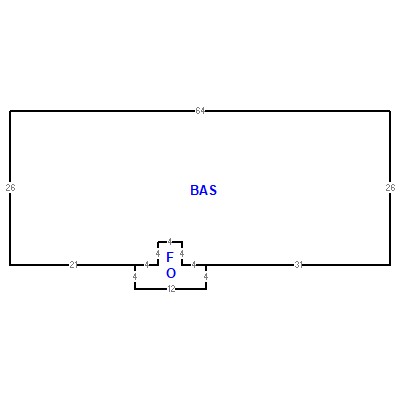Building layout (traversing data) of this property